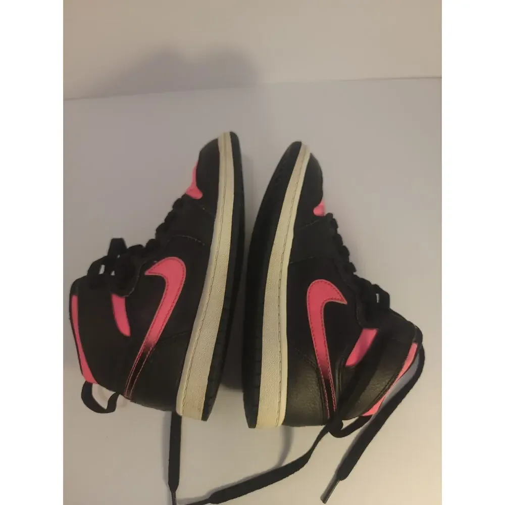 Nike Air Jordan 1 Retro High GS Black Hyper Pink Size 1y 705321-019